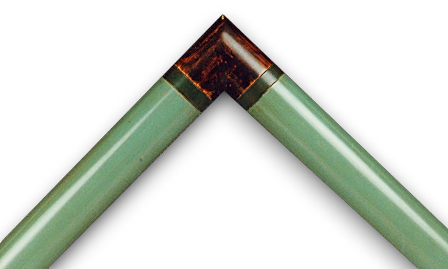Jonc 60 Jason bicolor vert clair